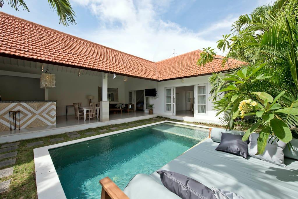 Villa Niluh Чангу Екстер'єр фото